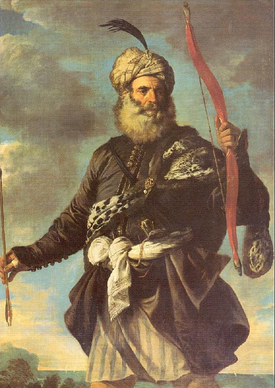  Barbary Pirate with a Bow